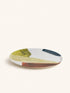 ABSTRA - plato llano - porcelana - DIA 27 x H 3 cm - mezcla de colores