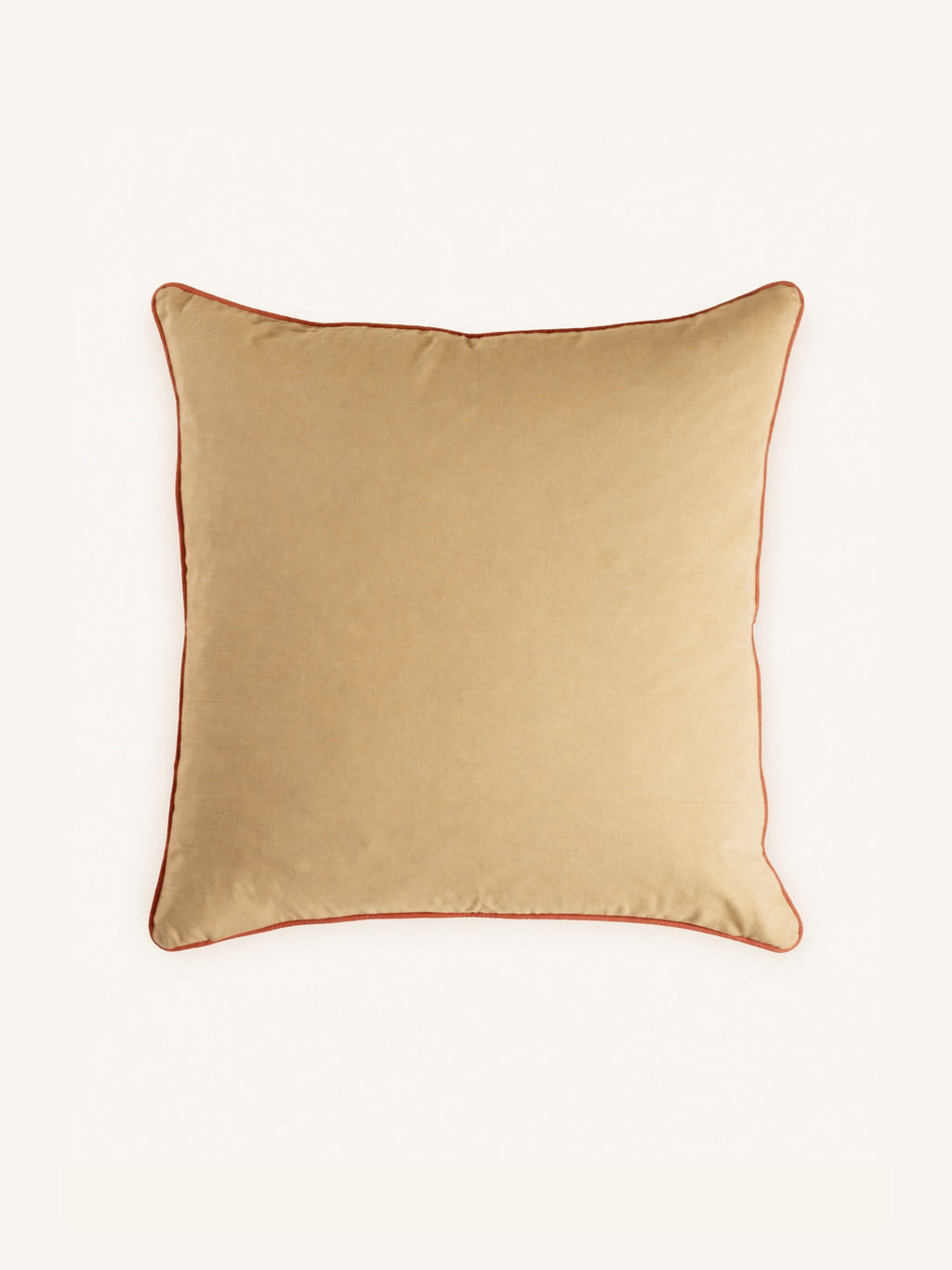 TEMPLA - cojín - algodón - L 60 x W 60 cm - ladrillo