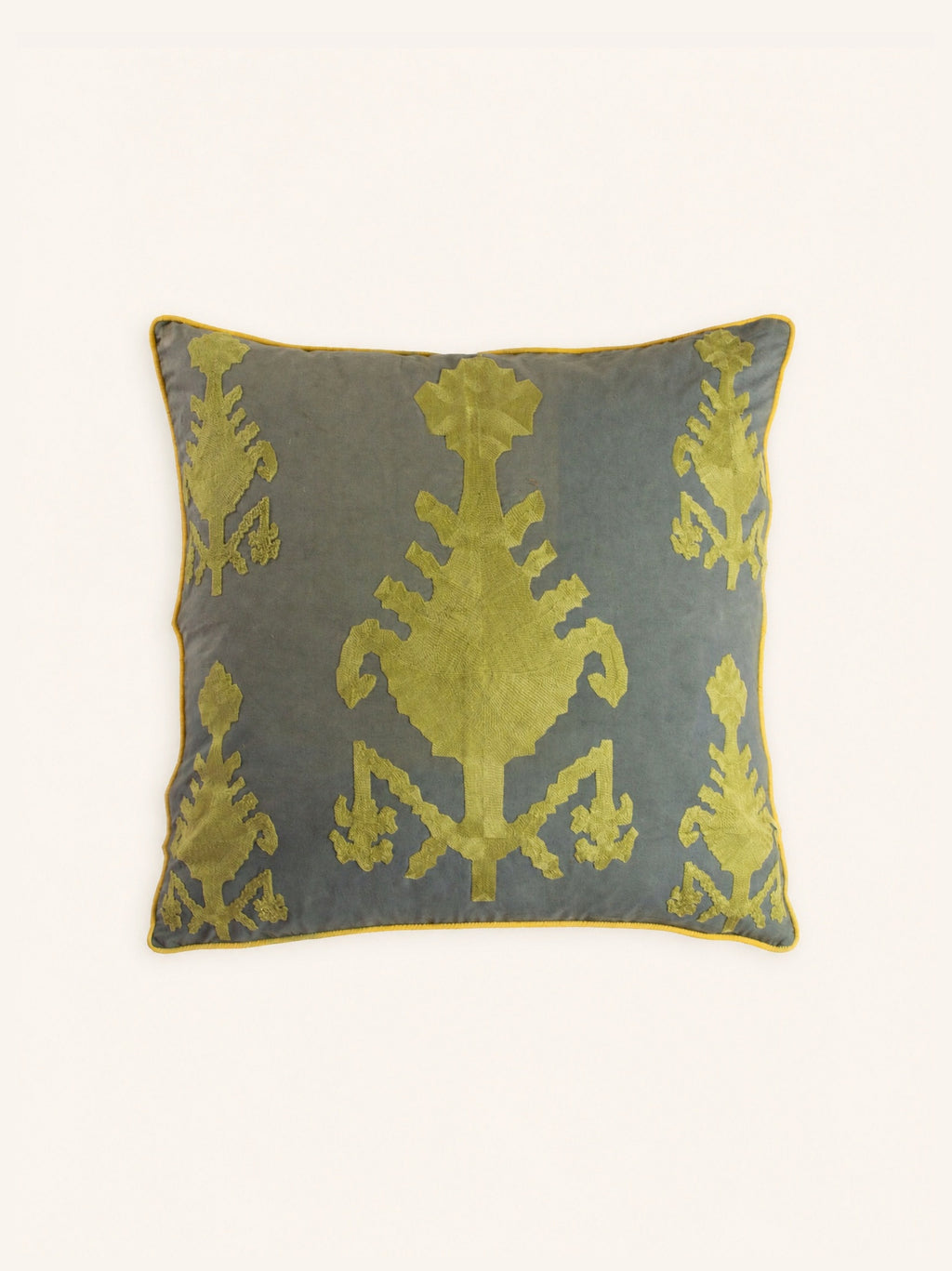 TEMPLA - cuscino - cotone - L 60 x W 60 cm - verde