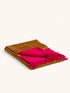 TEMPLA - plaid - lana merino - L 170 x W 130 cm - fucsia
