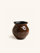 MODI - Vase - Aluminium - DIA 15 x H 15,5 cm - Karamell