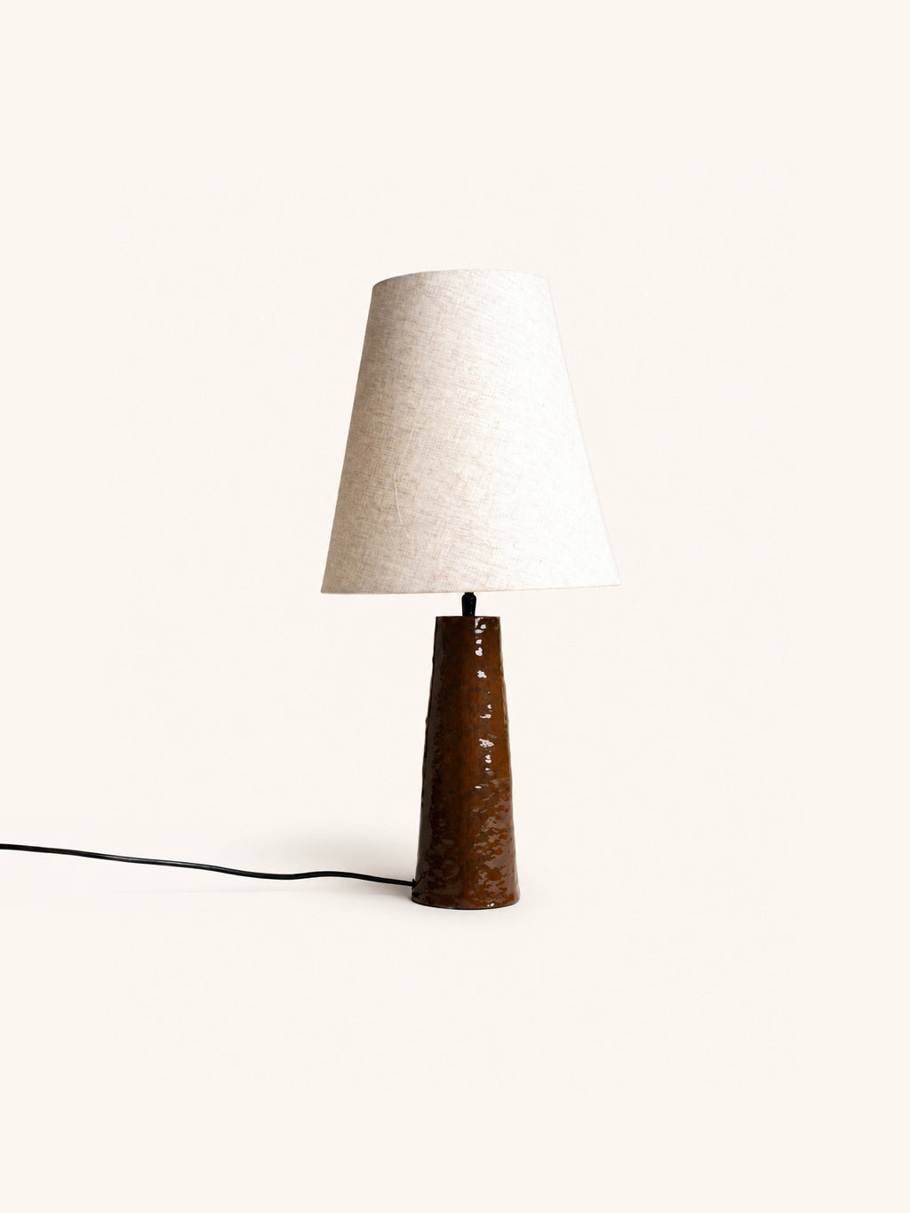 MODI - tafellamp - aluminium - DIA 31 x H 63 cm - karamel