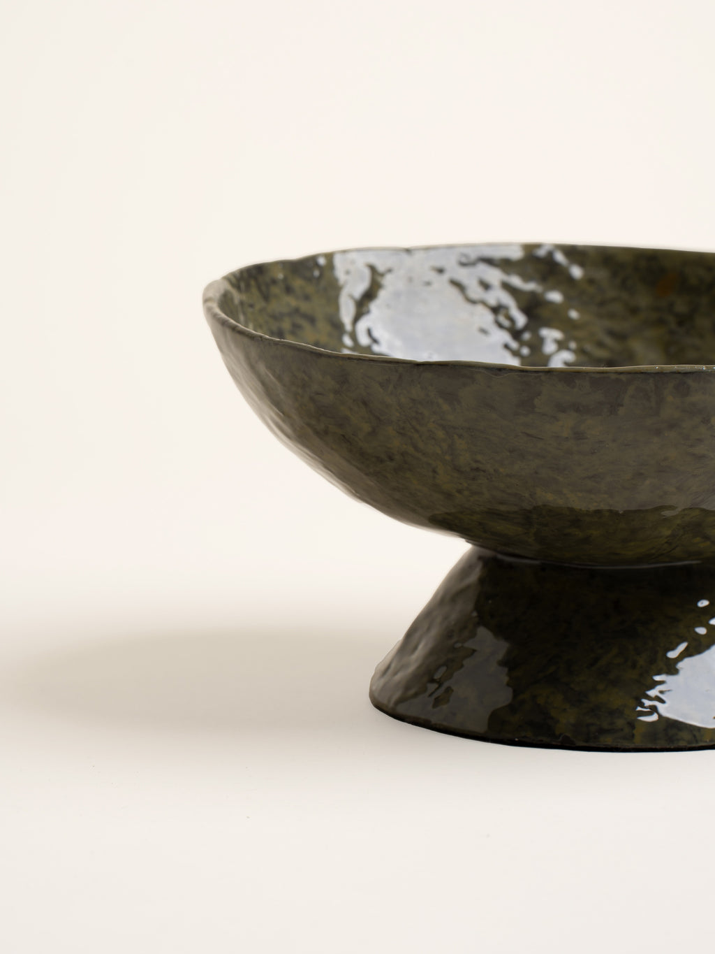 MODI - bowl - aluminium - DIA 24 x H 12,5 cm - green