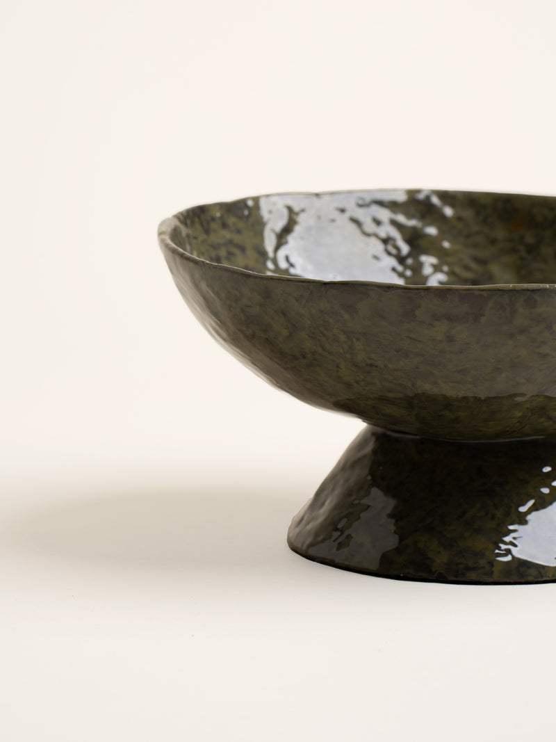 MODI - bowl - aluminium - DIA 24 x H 12,5 cm - green