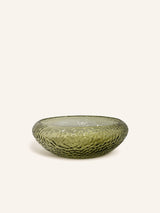Groen – PRISMA - Schale - Glas - DIA 32 x H 11 cm - Grün