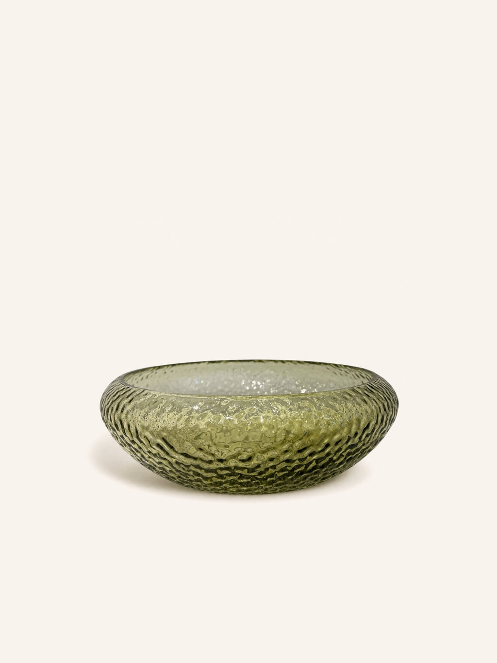 PRISMA - bowl - glass - DIA 32 x H 11 cm - green