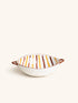 MYKONOS - ovenschaal - porselein - L 31 x W 24,5 x H 7,5 cm - mix van kleuren