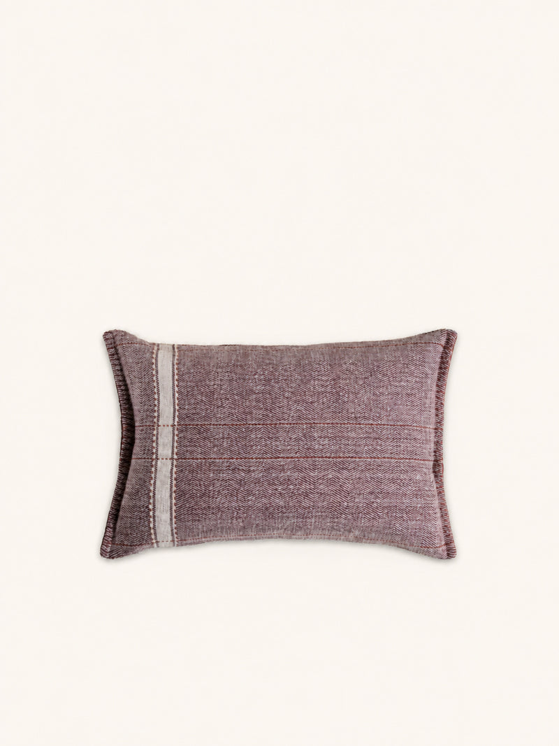 NOMAD - cushion - cotton - L 60 x W 40 cm - brown