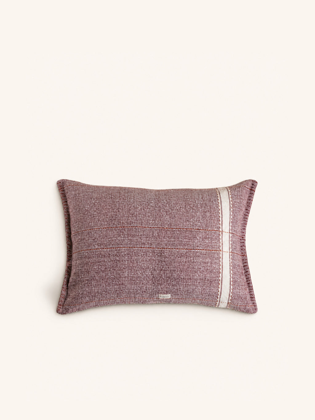 NOMAD - cushion - cotton - L 60 x W 40 cm - brown
