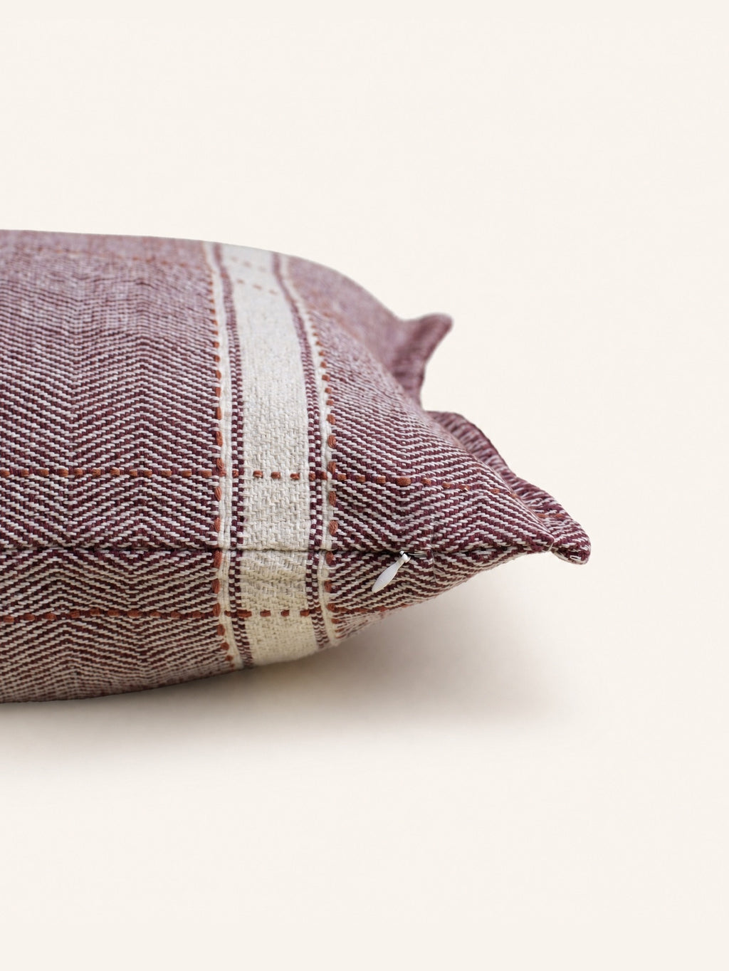 NOMAD - cushion - cotton - L 60 x W 40 cm - brown