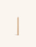 CANDLE - candle - paraffin wax - H 25 cm - honey