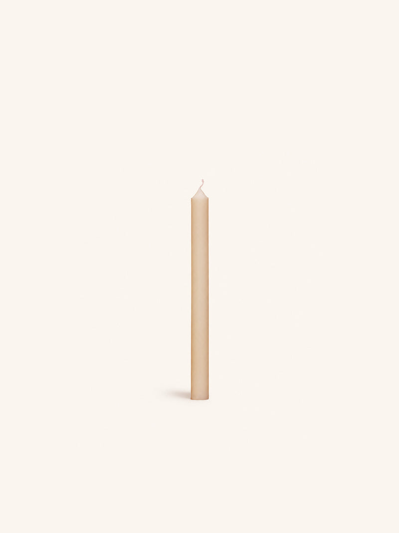 CANDLE - candle - paraffin wax - H 25 cm - honey
