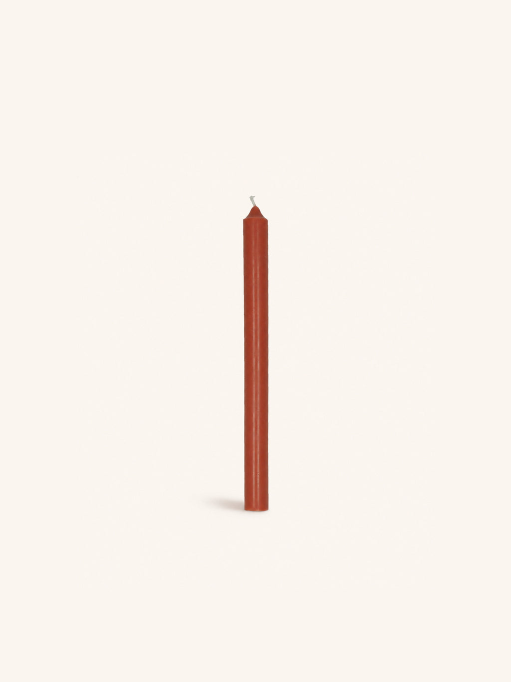 CANDLE - candle - paraffin wax - H 25 cm - terracotta