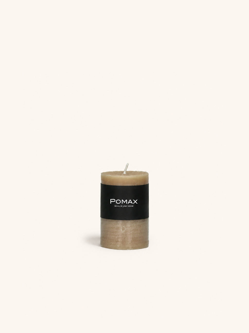 CANDLE - candle - paraffin wax - DIA 5 x H 8 cm - honey