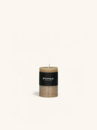 CANDLE - candle - paraffin wax - DIA 5 x H 8 cm - honey