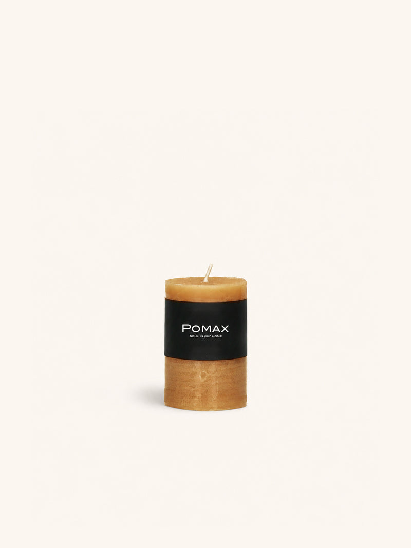 CANDLE - candle - paraffin wax - DIA 5 x H 8 cm - sun