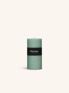 CANDLE - kaars - paraffine wax - DIA 7 x H 14 cm - licht aqua