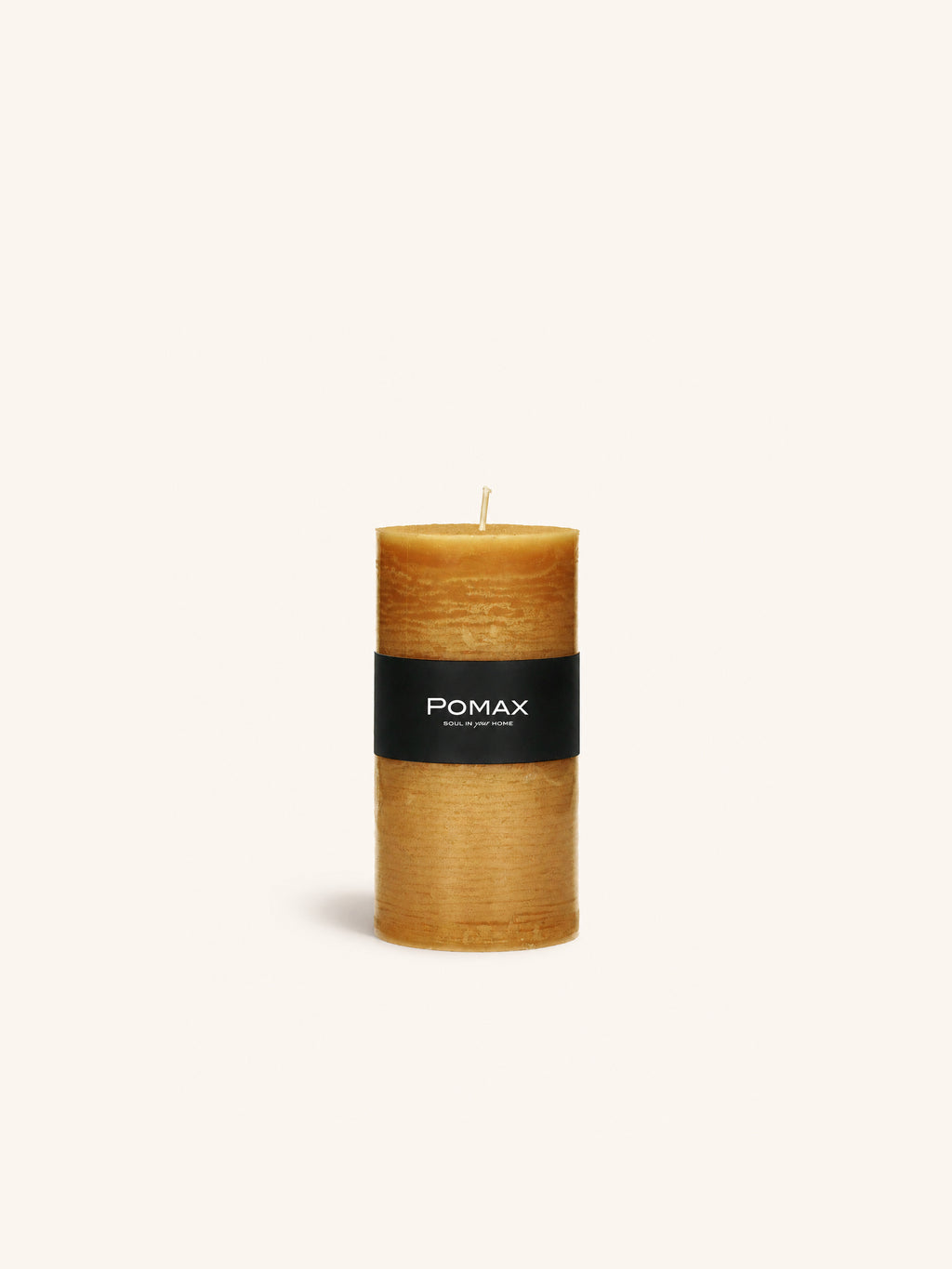CANDLE - kaars - paraffine wax - DIA 7 x H 14 cm - zon