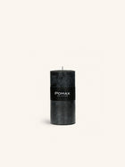 CANDLE - kaars - paraffine wax - DIA 7 x H 14 cm - zwart