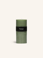 CANDLE - candle - paraffin wax - DIA 10 x H 20 cm - avocado