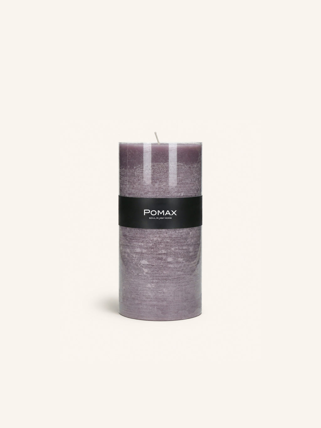 CANDLE - vela - cera de parafina - DIA 10 x H 20 cm - lavanda