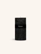 CANDLE - candle - paraffin wax - DIA 10 x H 20 cm - black