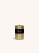 CANDLE - candle - paraffin wax - DIA 7 x H 10 cm - champagne