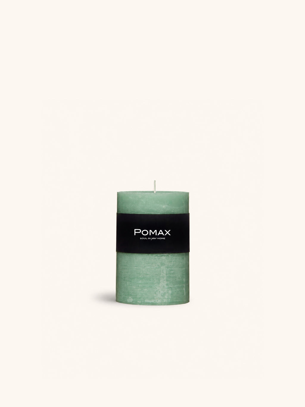 CANDLE - candle - paraffin wax - DIA 7 x H 10 cm - light aqua