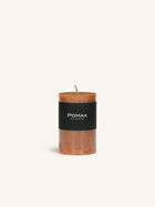 CANDLE - candle - paraffin wax - DIA 7 x H 10 cm - rust