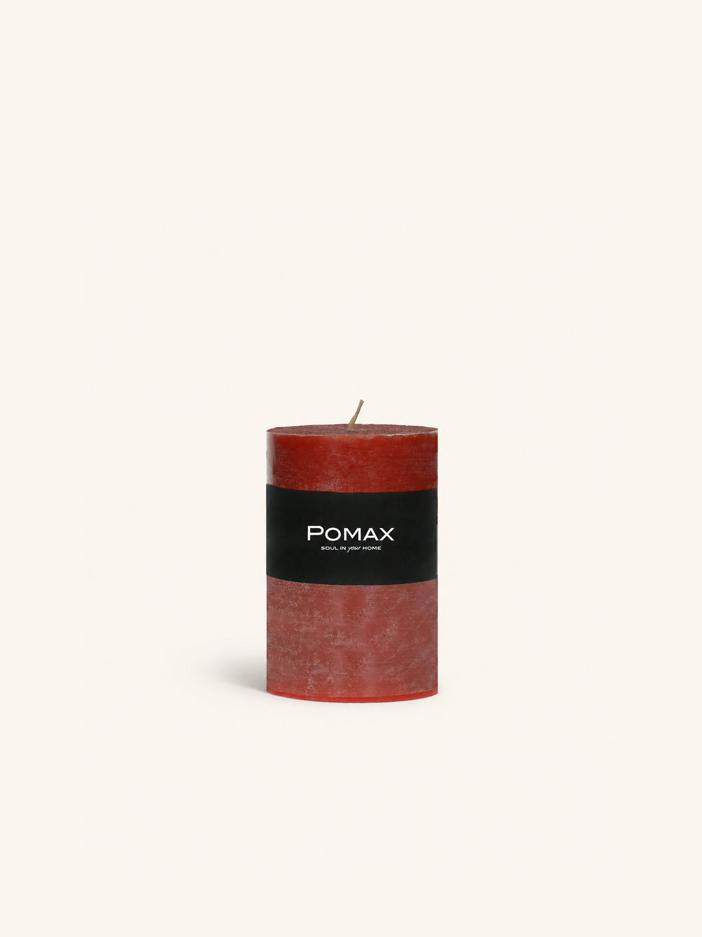 CANDLE - candle - paraffin wax - DIA 7 x H 10 cm - terracotta