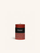 CANDLE - candle - paraffin wax - DIA 7 x H 10 cm - terracotta