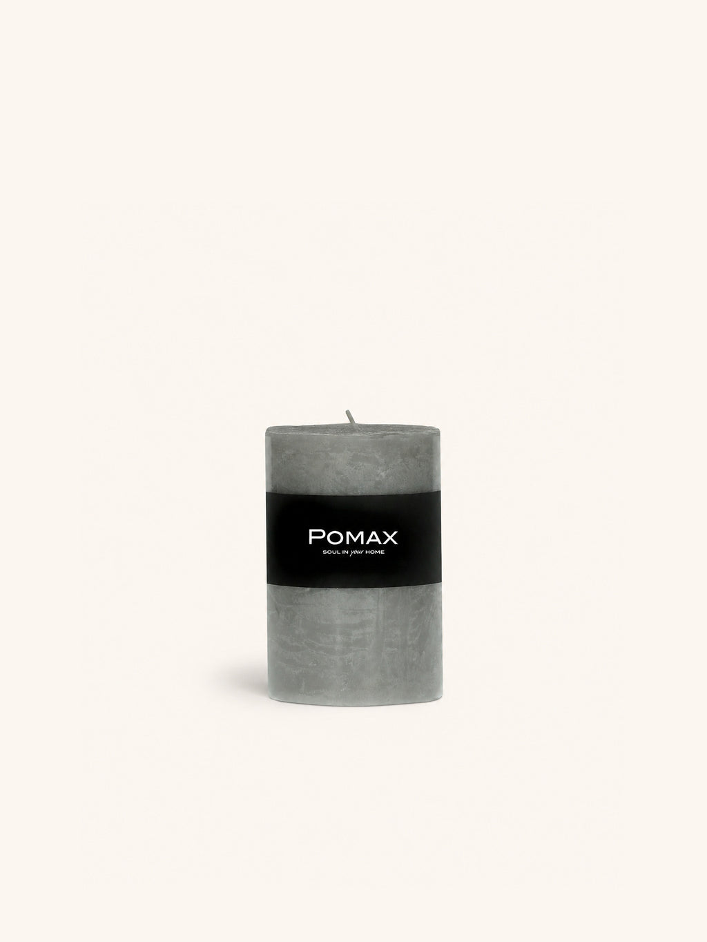 CANDLE - candle - paraffin wax - DIA 7 x H 10 cm - linen