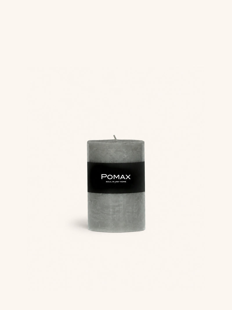 CANDLE - candle - paraffin wax - DIA 7 x H 10 cm - linen